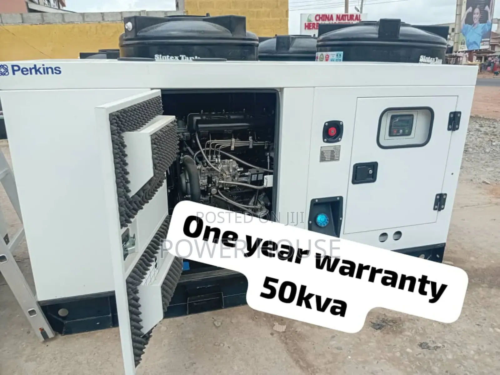Firm 50kva Perkins Silent Diesel Generator 50kva 45000watts