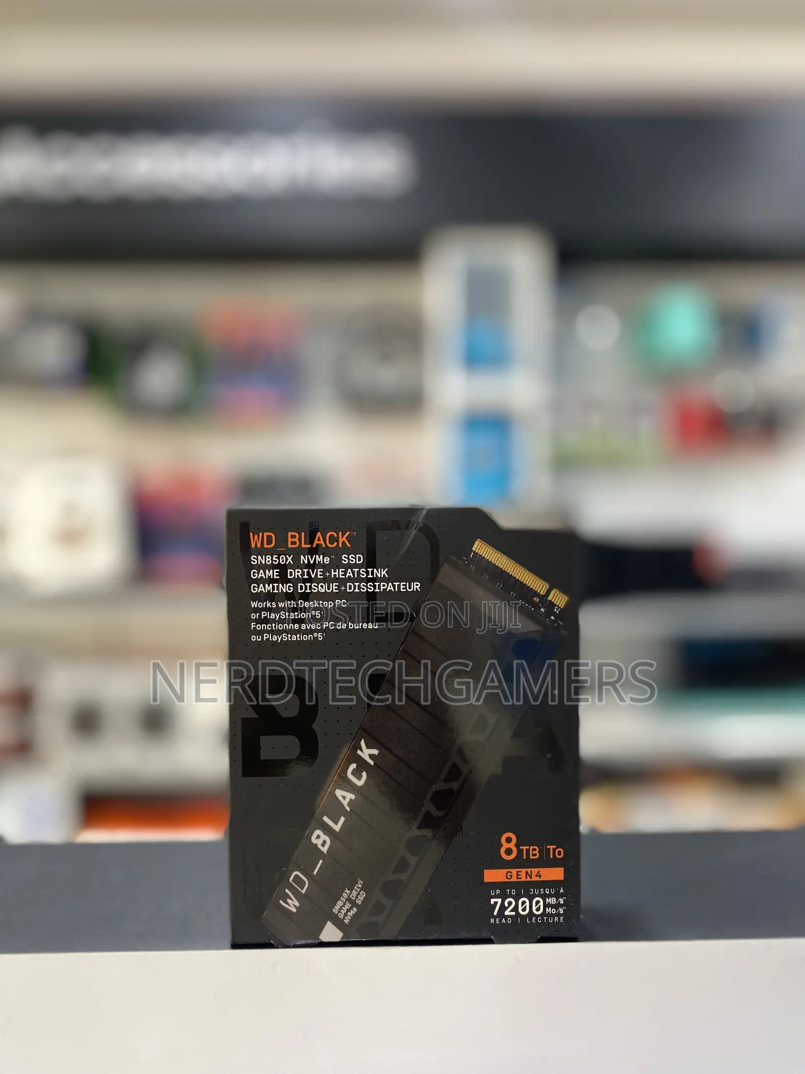 Wd_black 8tb Sn850p Nvme M.2 SSD