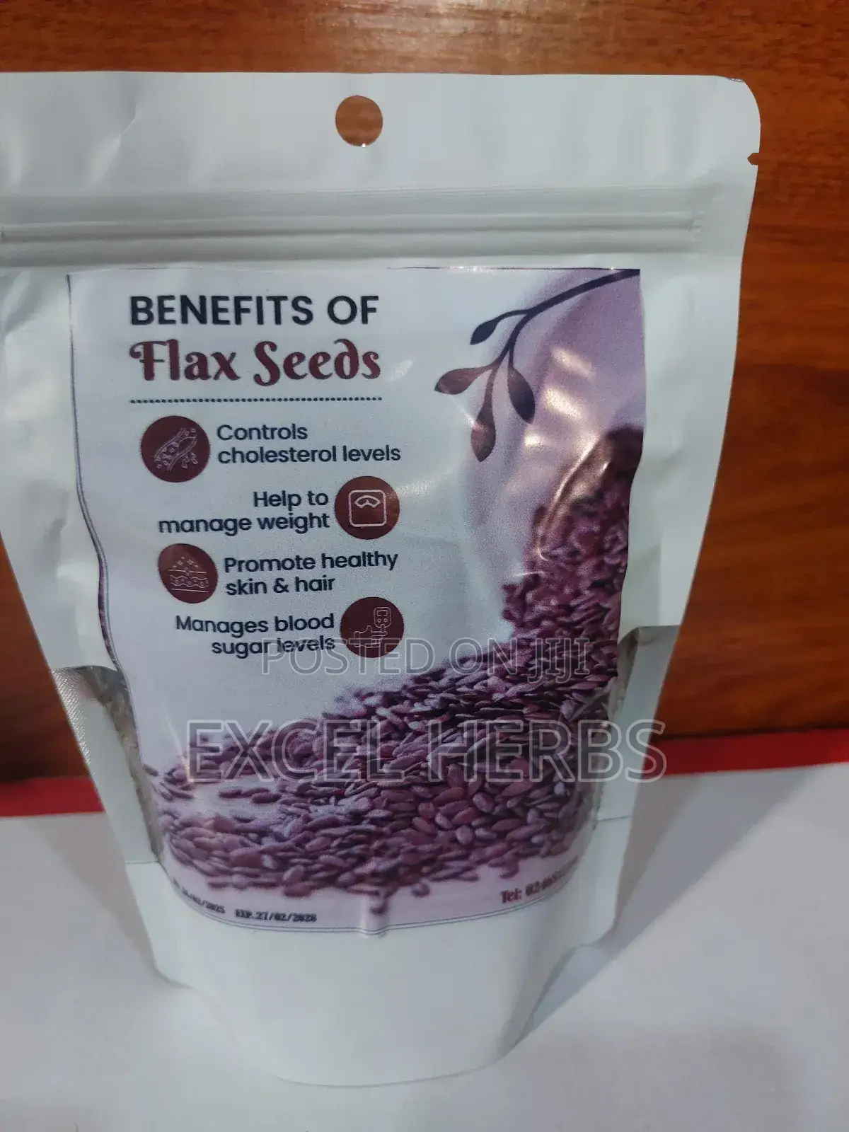 Organic Flax Seeds 200gs