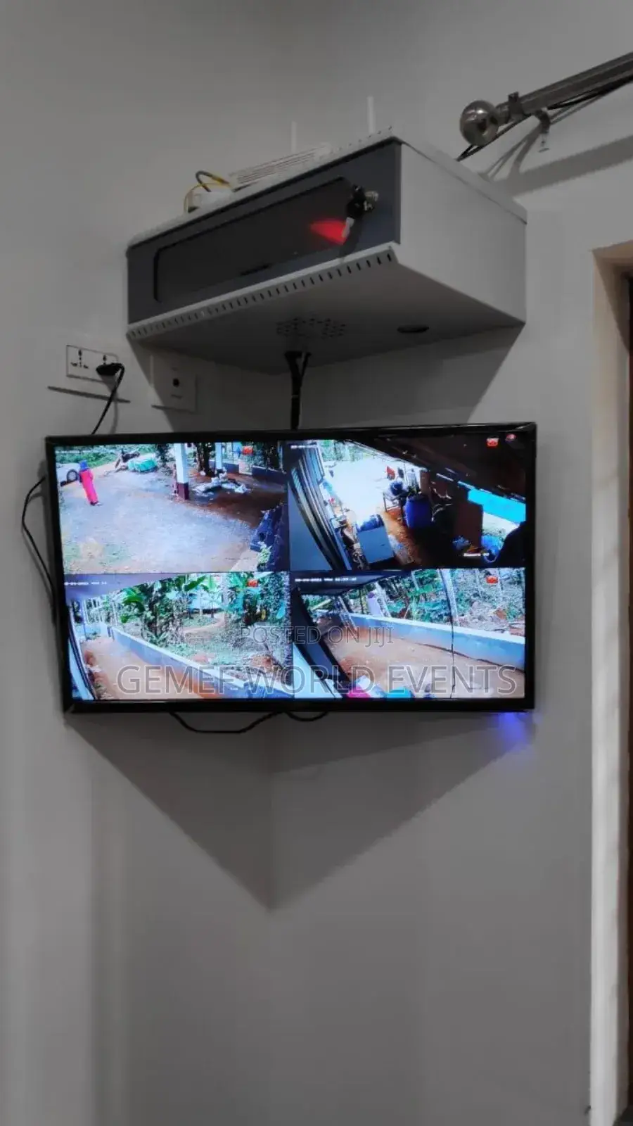 Electric Fencing CCTV Camera