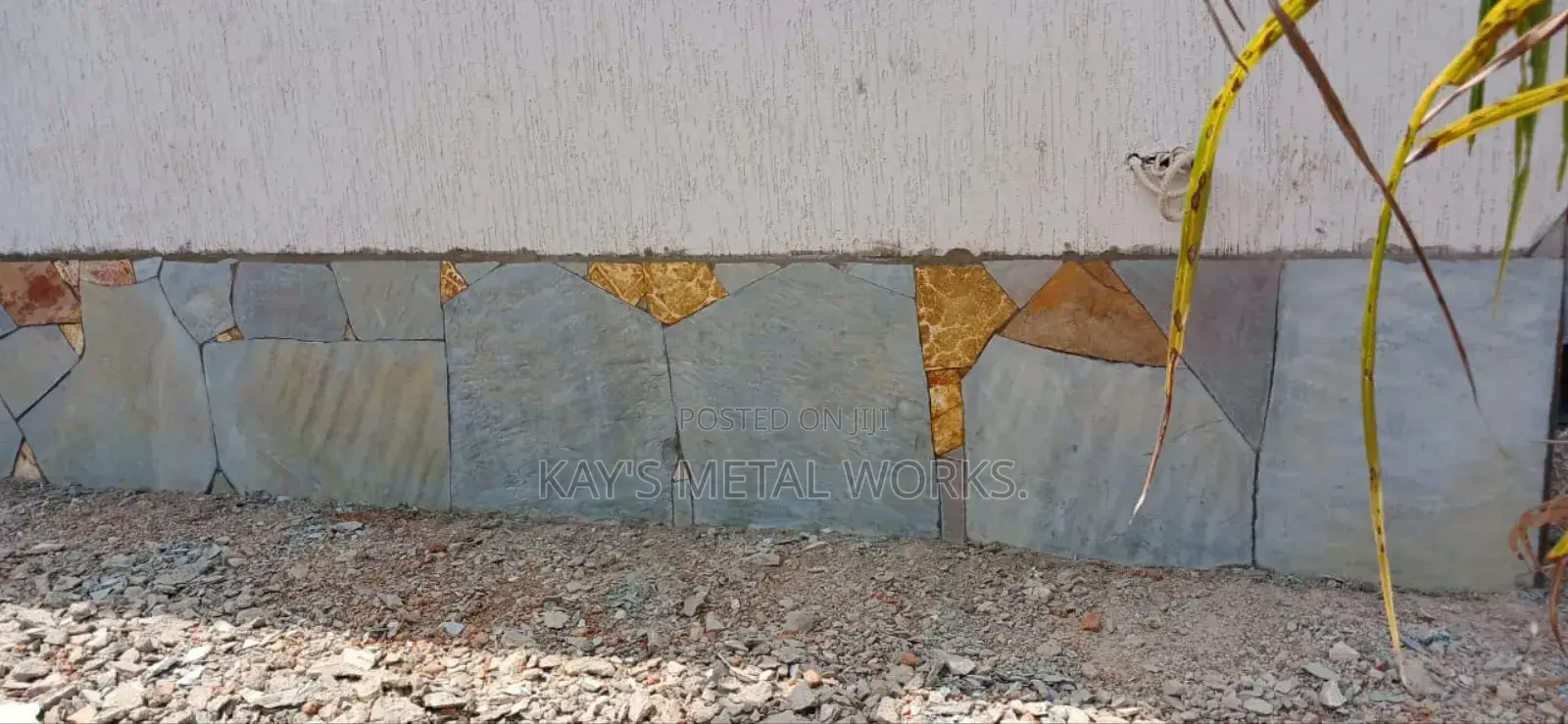 Local Marble Stone Laying.