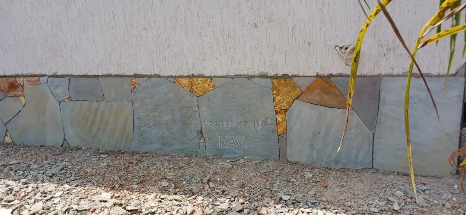 Local Marble Stone Laying.