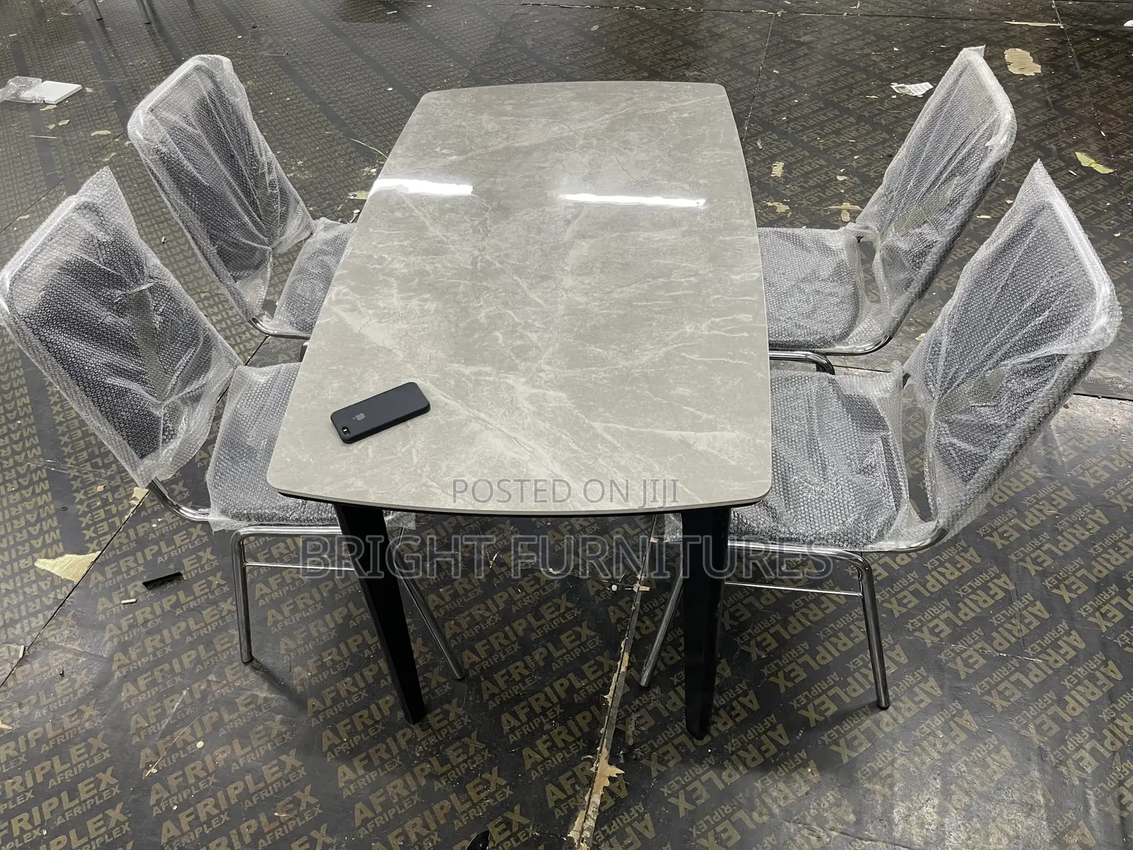 Dining Table With 4 Chairs With Marble Top