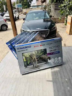 New Nasco Digital Satellite Smart Screen Television(Black)