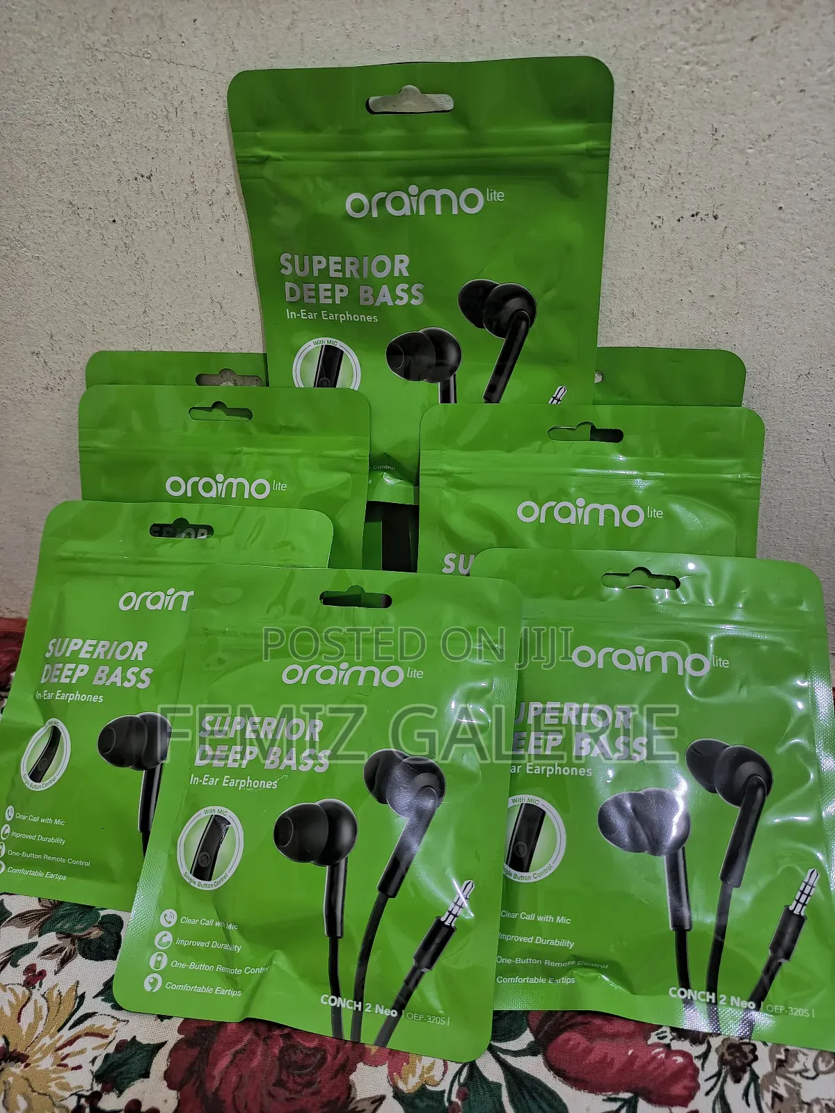 Oraimo Conch 2 Neo 3.5mm in-Ear Wired Headphones