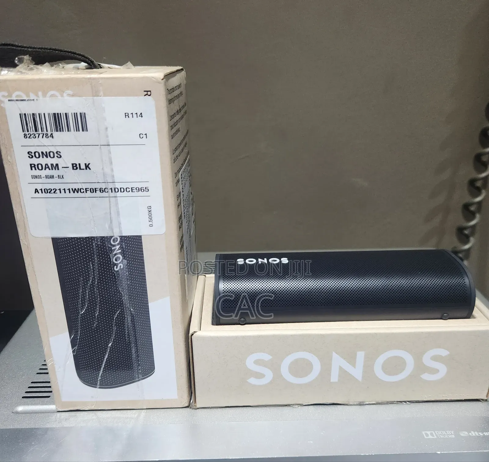 Sonos Roam Bluetooth Rechargeable Black