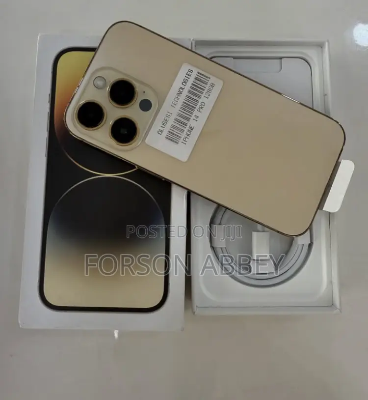 New Apple iPhone 14 Pro 128 GB Gold