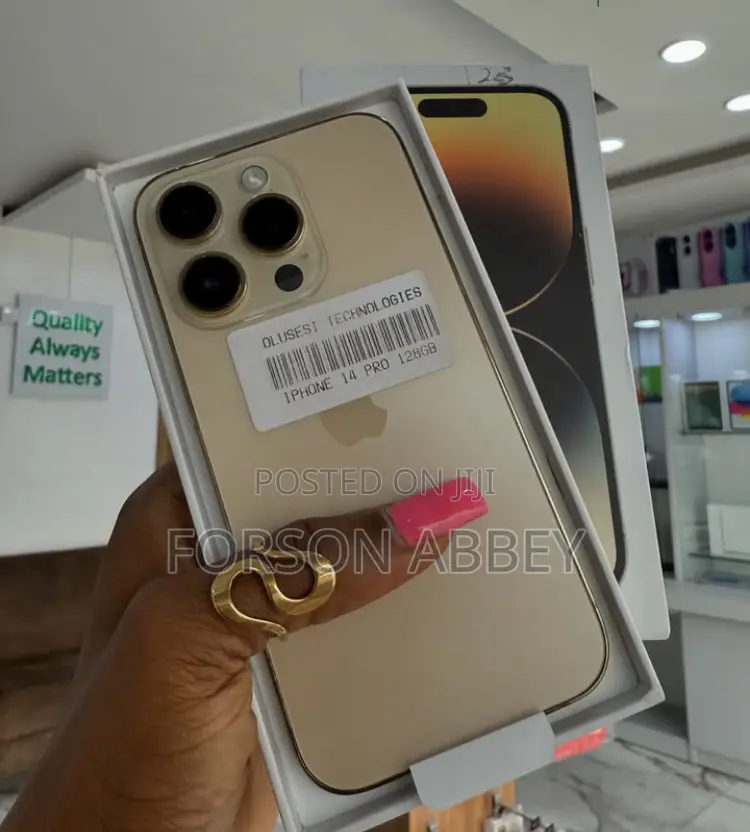 New Apple iPhone 14 Pro 128 GB Gold