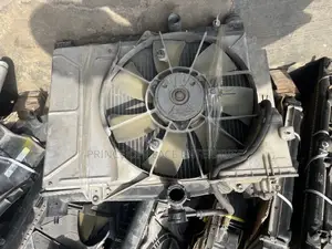 Toyota Vitz 2003 Radiator Tank and Fan Manual Transmission