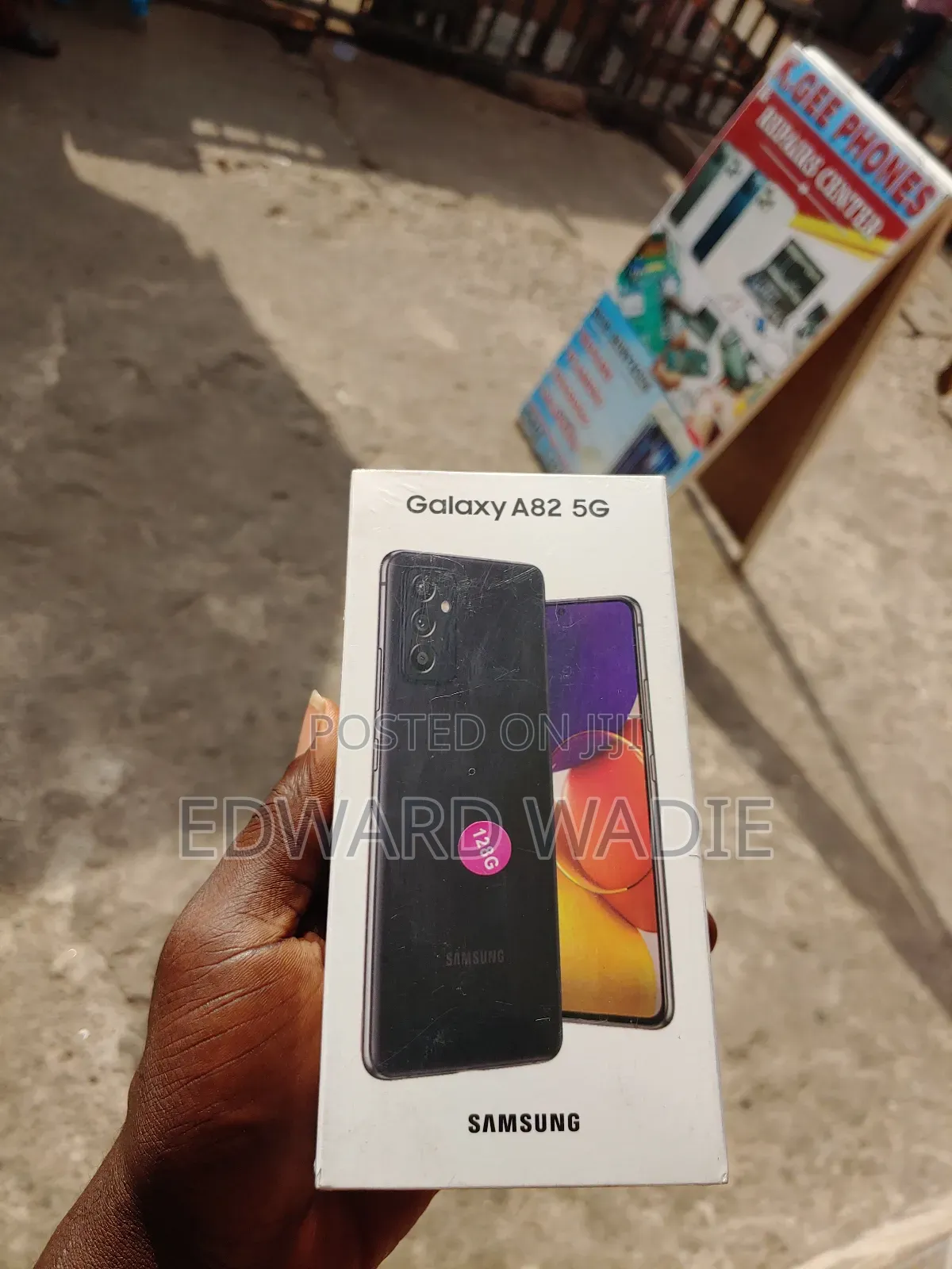 New Samsung Galaxy A82 5G (Galaxy Quantum 2) 128 GB Black