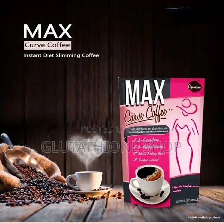 Max Curve Coffee Weightloss and Skin Brightening Coffee