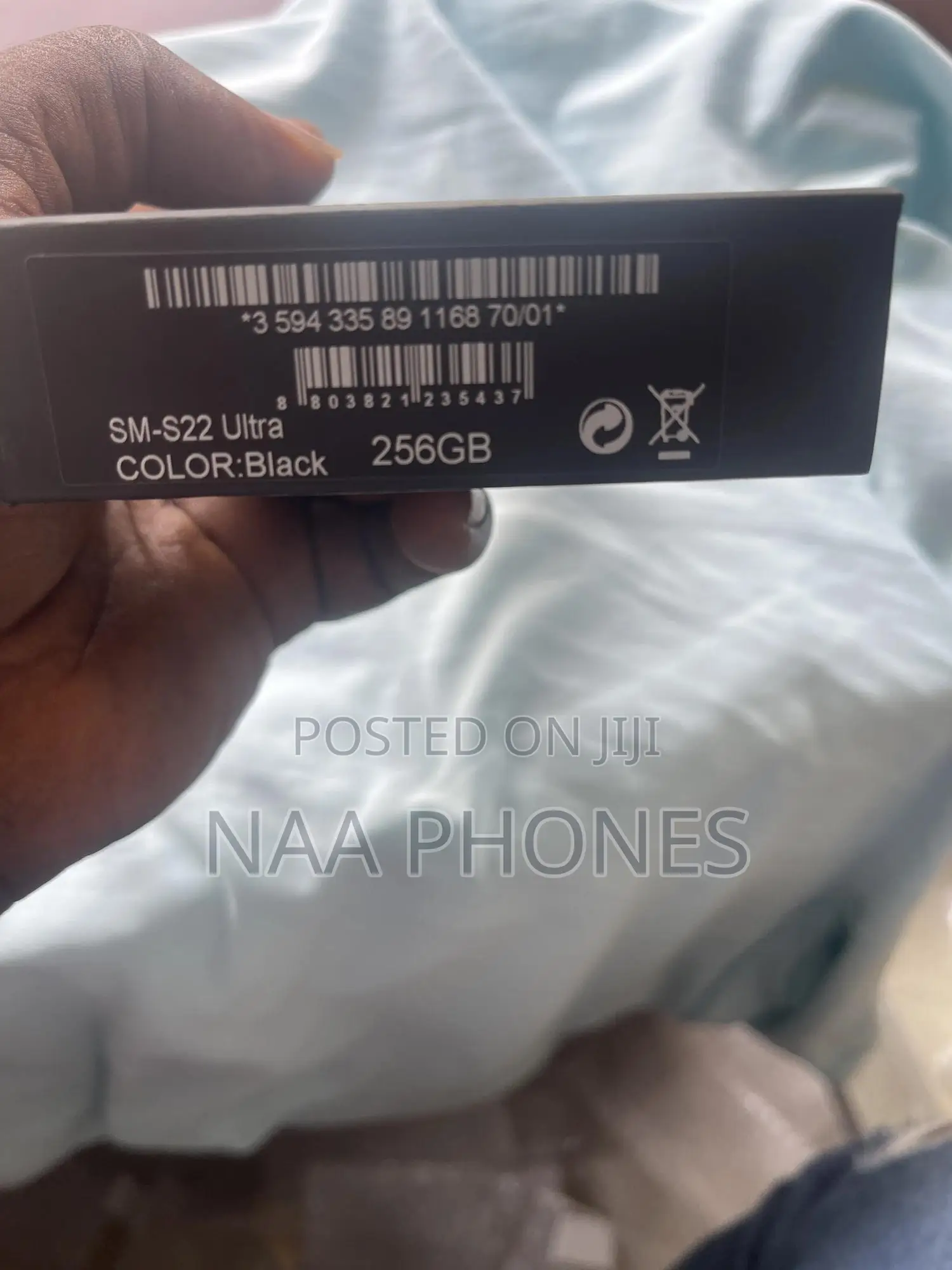 New Samsung Galaxy S22 Ultra 5G 256 GB Black