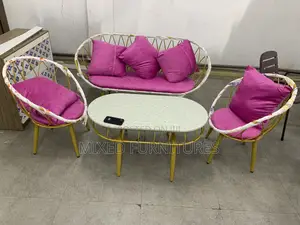 Outdoor Chairs With Table (Garden Rattan Sofa)