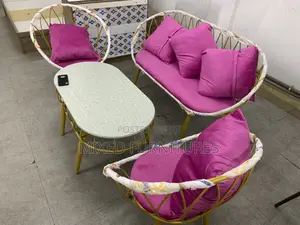 Outdoor Chairs With Table (Garden Rattan Sofa)