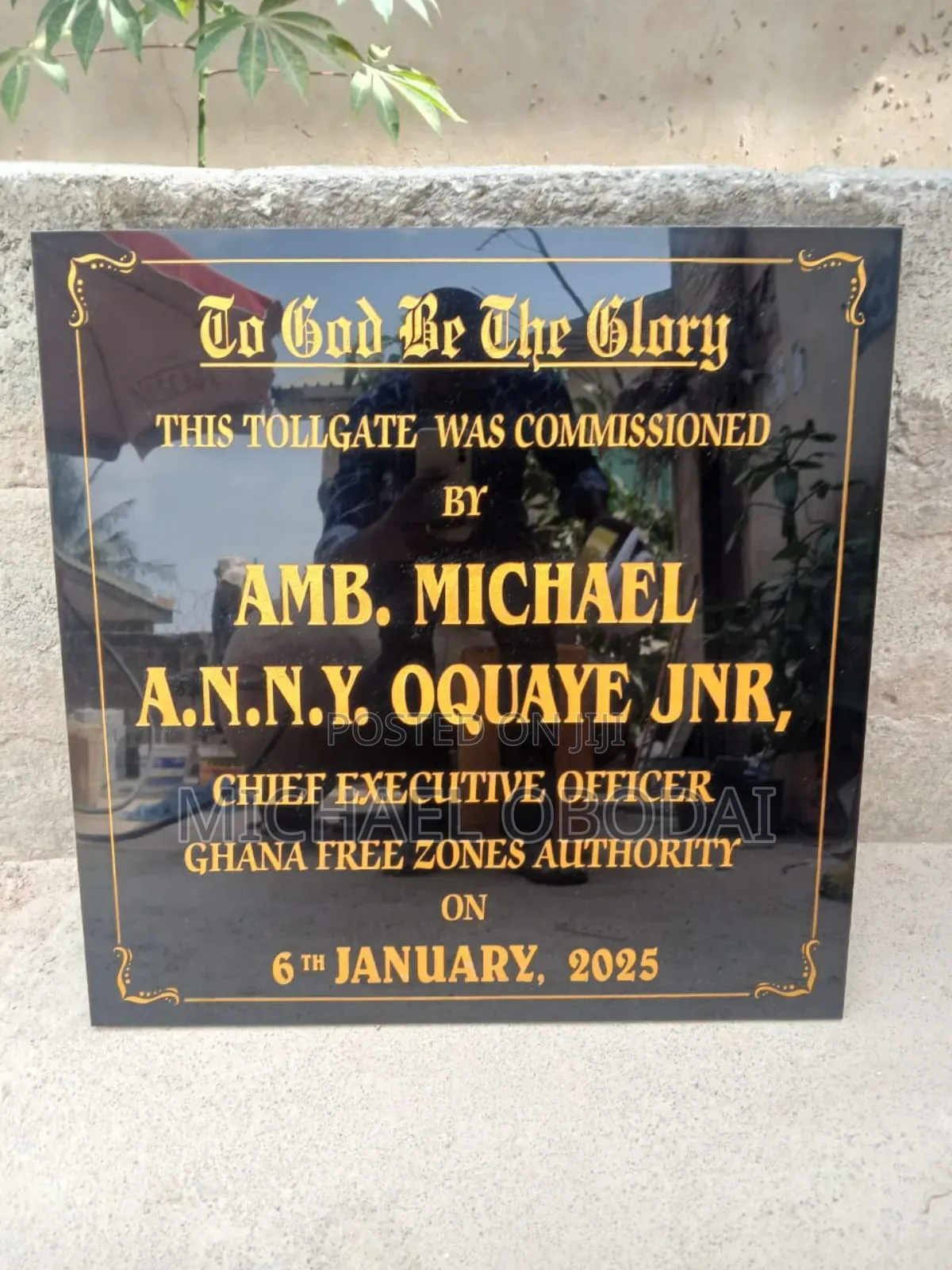 Commission Plaques