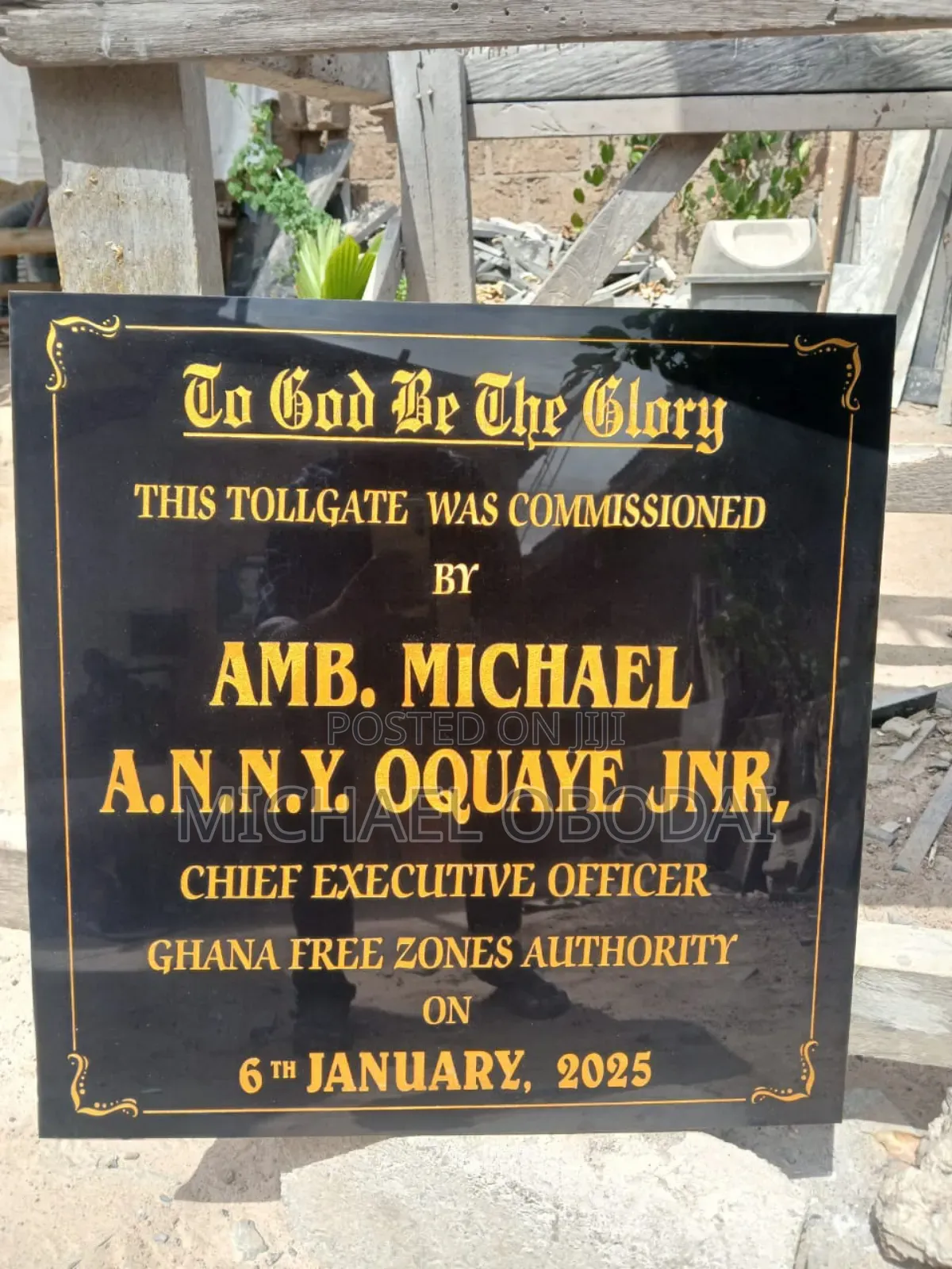 Commission Plaques