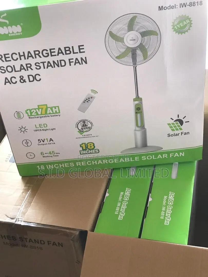 Stand Tall, Stay Cool 18 Inches Stand Fan