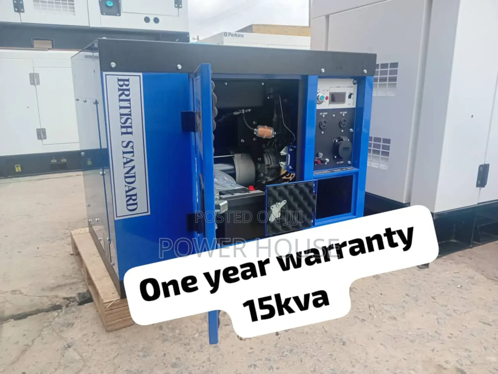 Unmatched Perkins Diesel 15kva 13000watts Generator 15kva