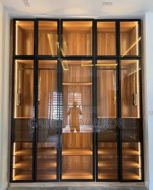 Executive Wardrobe With Profile Glass Door