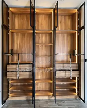 Executive Wardrobe With Profile Glass Door