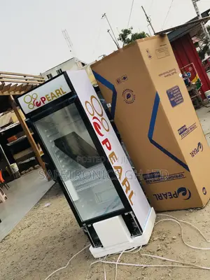 Quality White Pearl Display 300 Liters Singledoor PVC-325