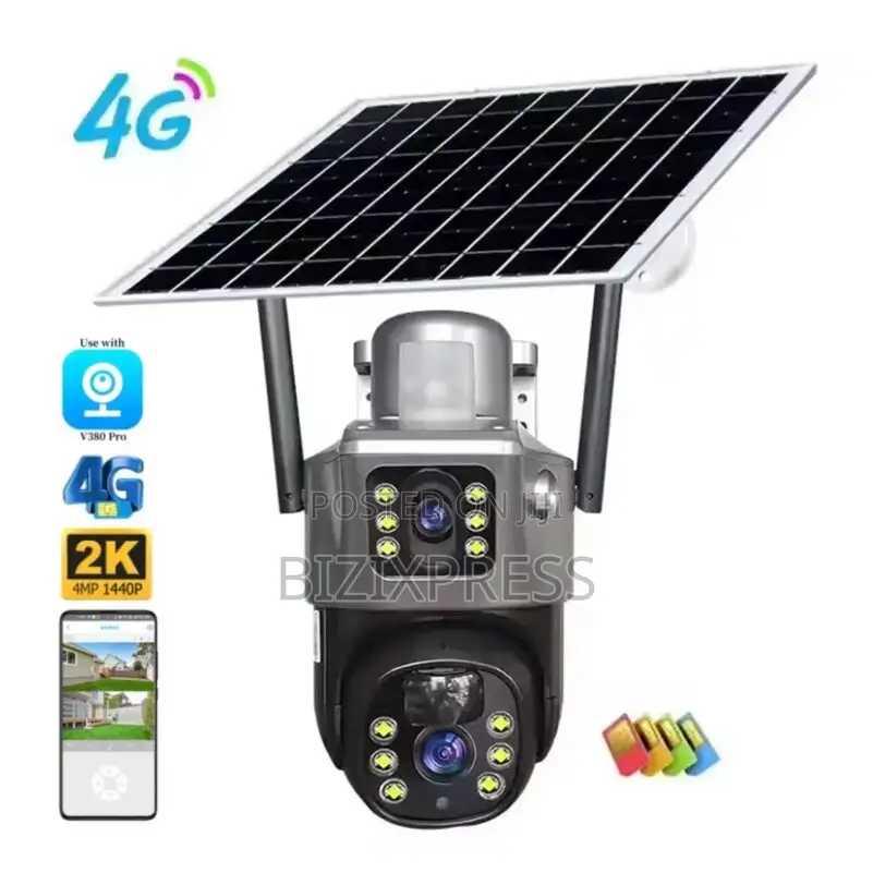 4g Sim Card Solar Camera