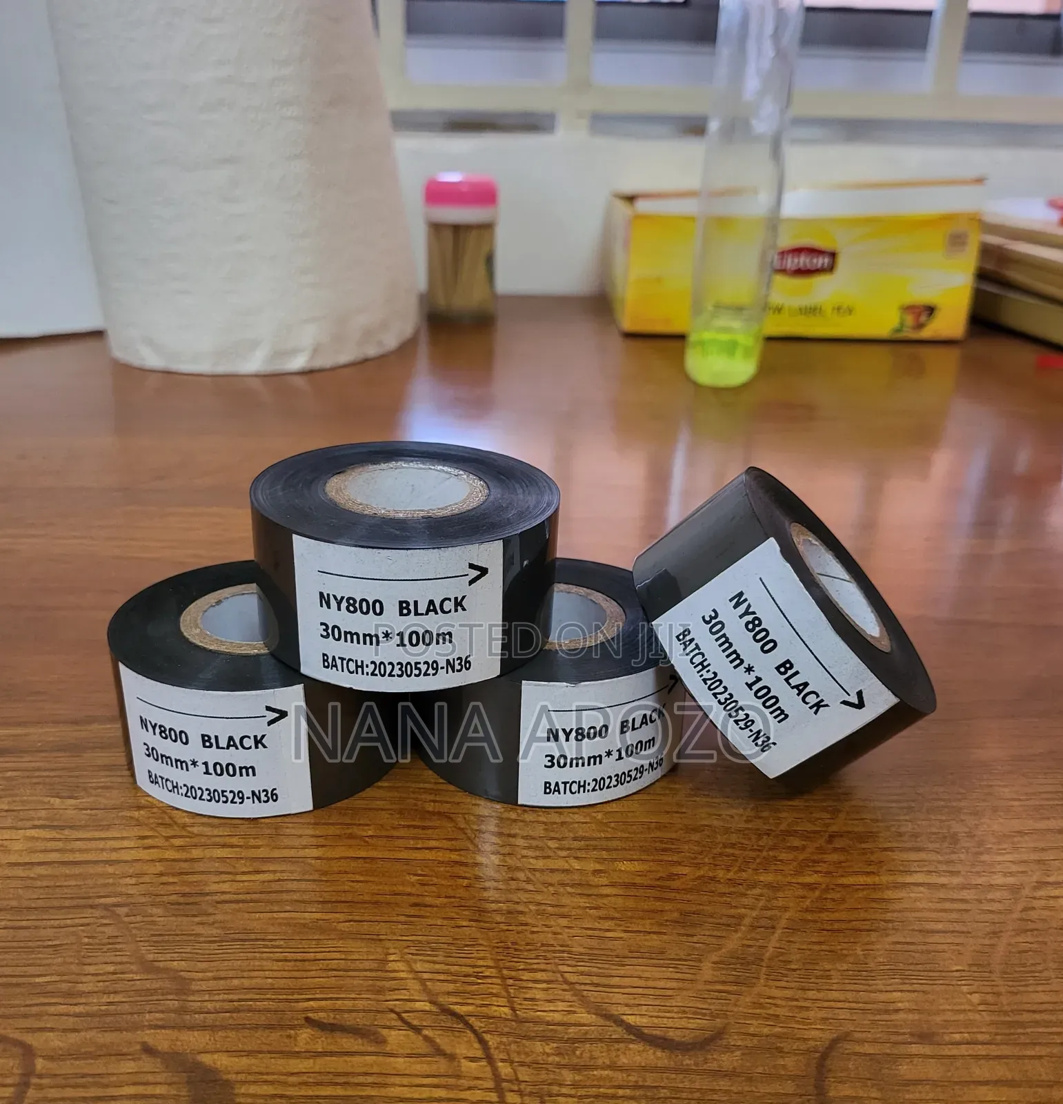 Direct Heat Expiry Date Printing Hot Stamp Coding Ribbon