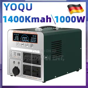 1000w Portable Power Station With Solar Panel