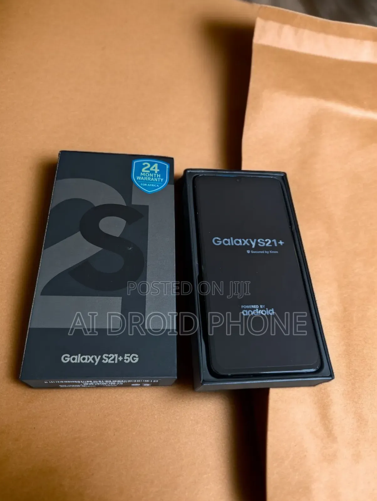 New Samsung Galaxy S21+ 5G 128 GB Black