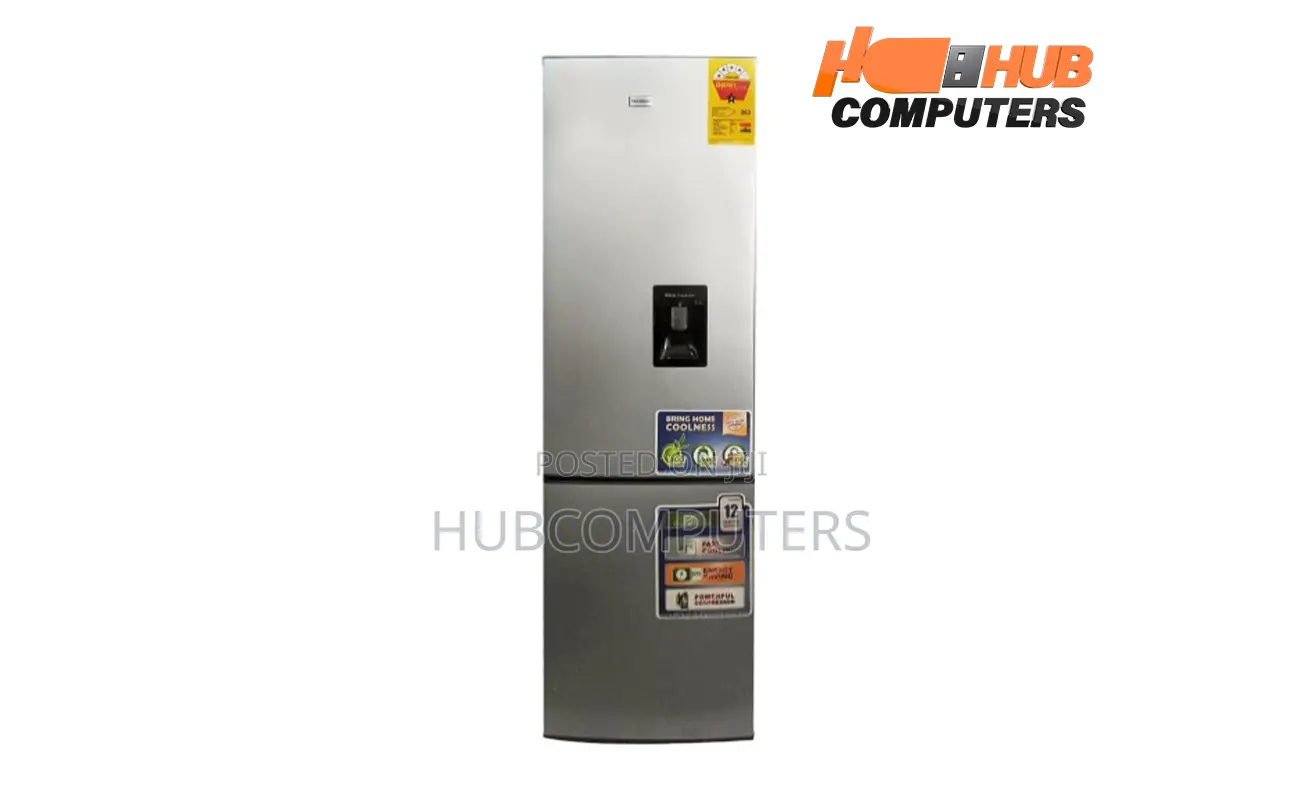 Nasco-Dd2-36 Fridge Bottom Freezer 268ltr Silver