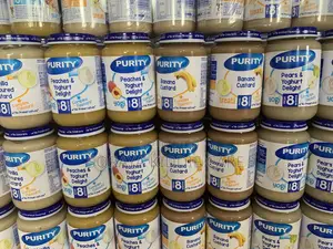 Purity Fruits , Custard and Yogurt Jars