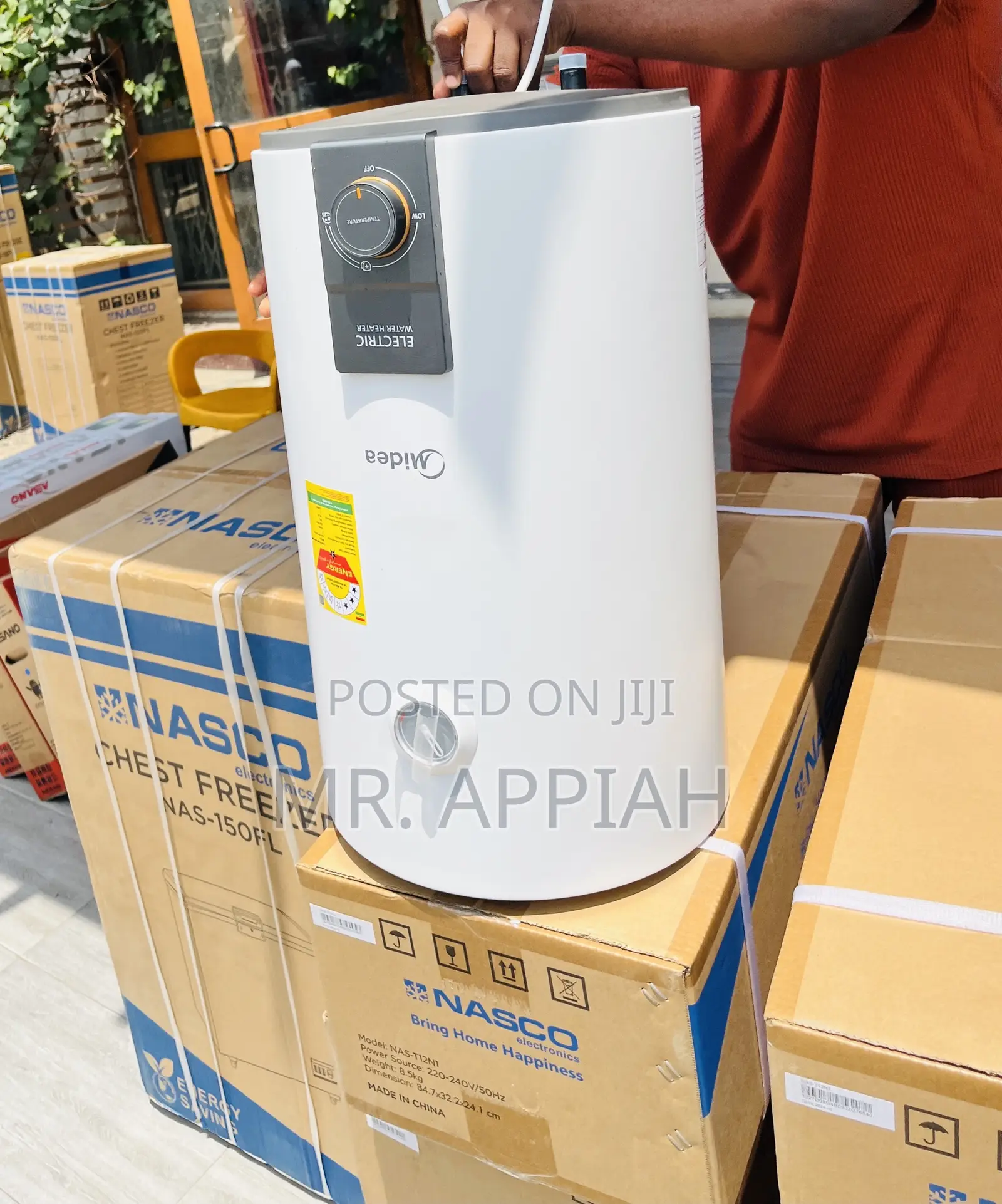 Energy Saving Midea 30ltrs Water Heater(White).