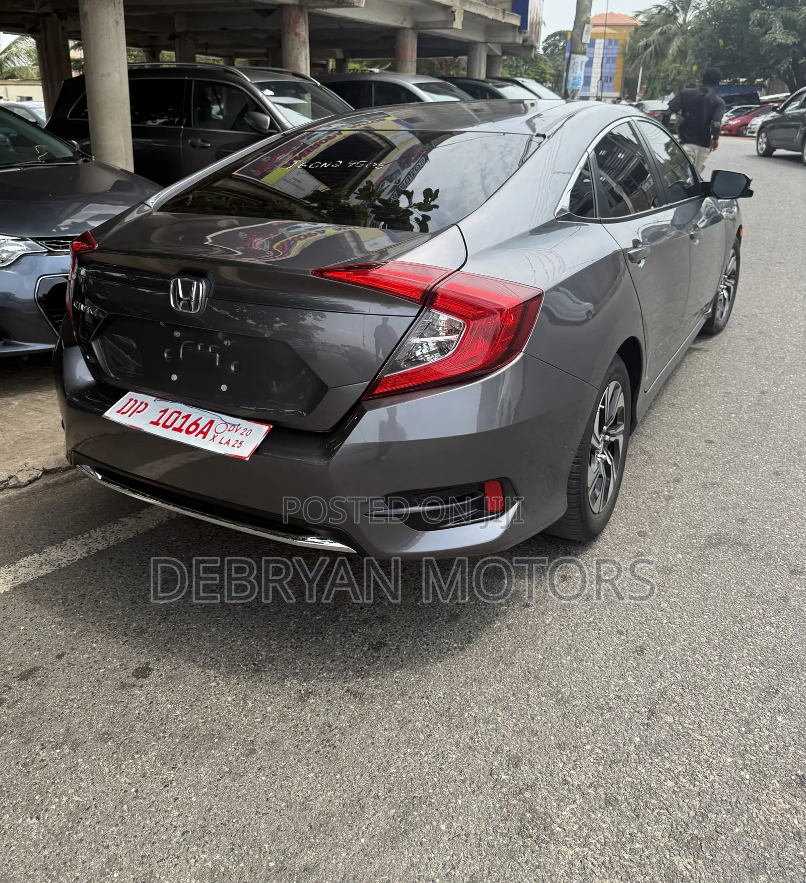 Honda Civic EX Sedan 2019 Gray
