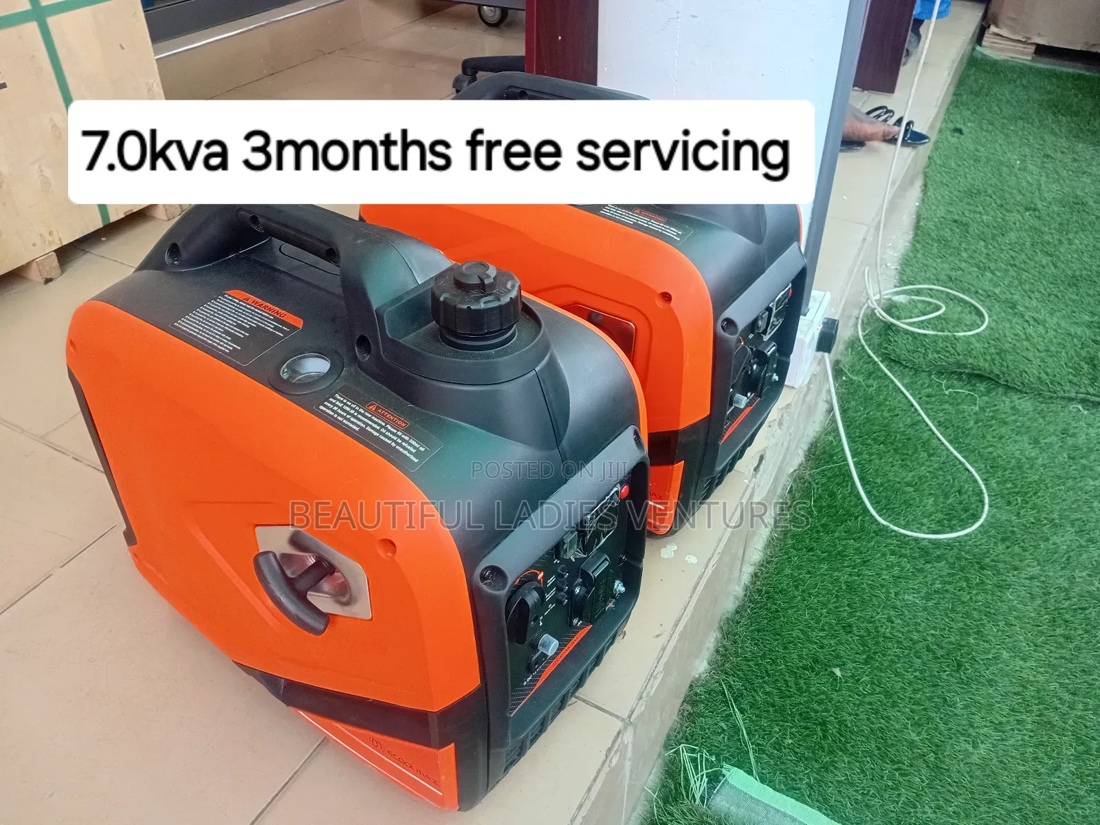 Movable Generator 7kva Inverter