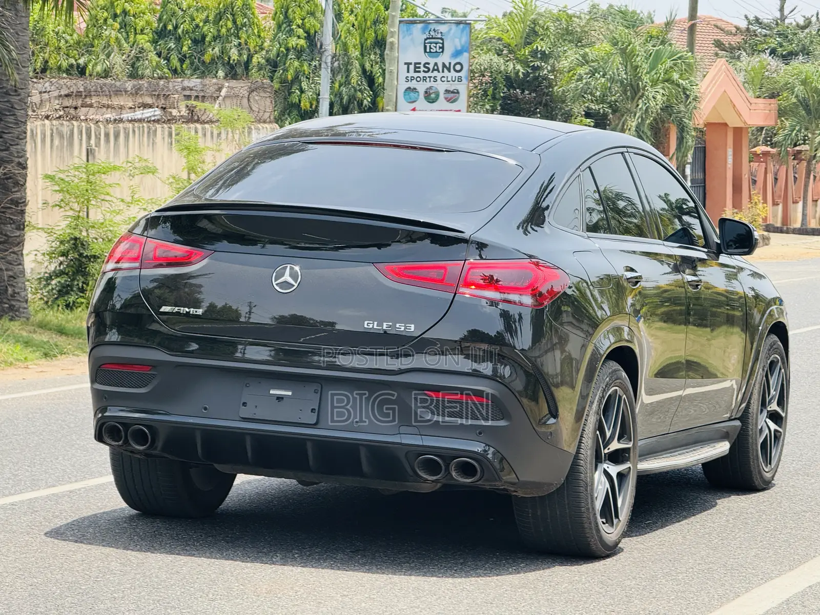 Mercedes-Benz GLE53 2022 Black