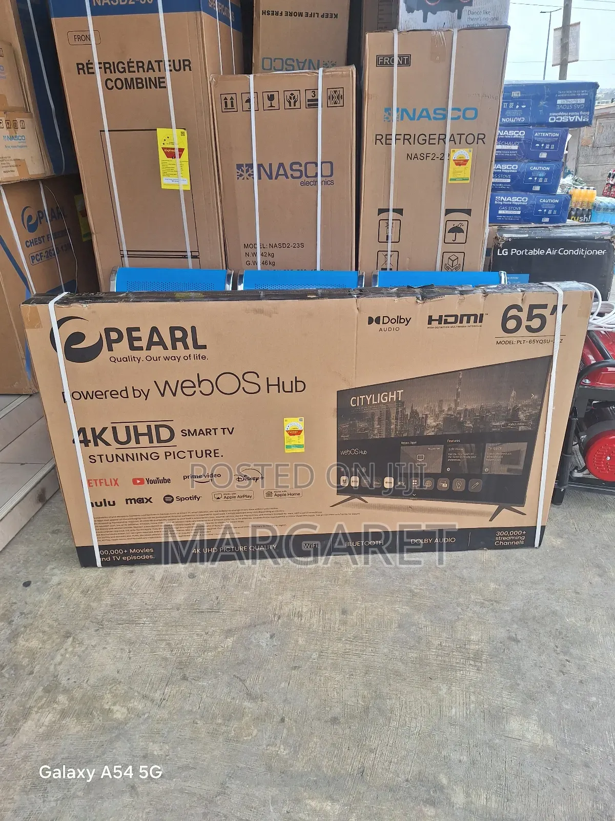 65 Inches Pearl Tv
