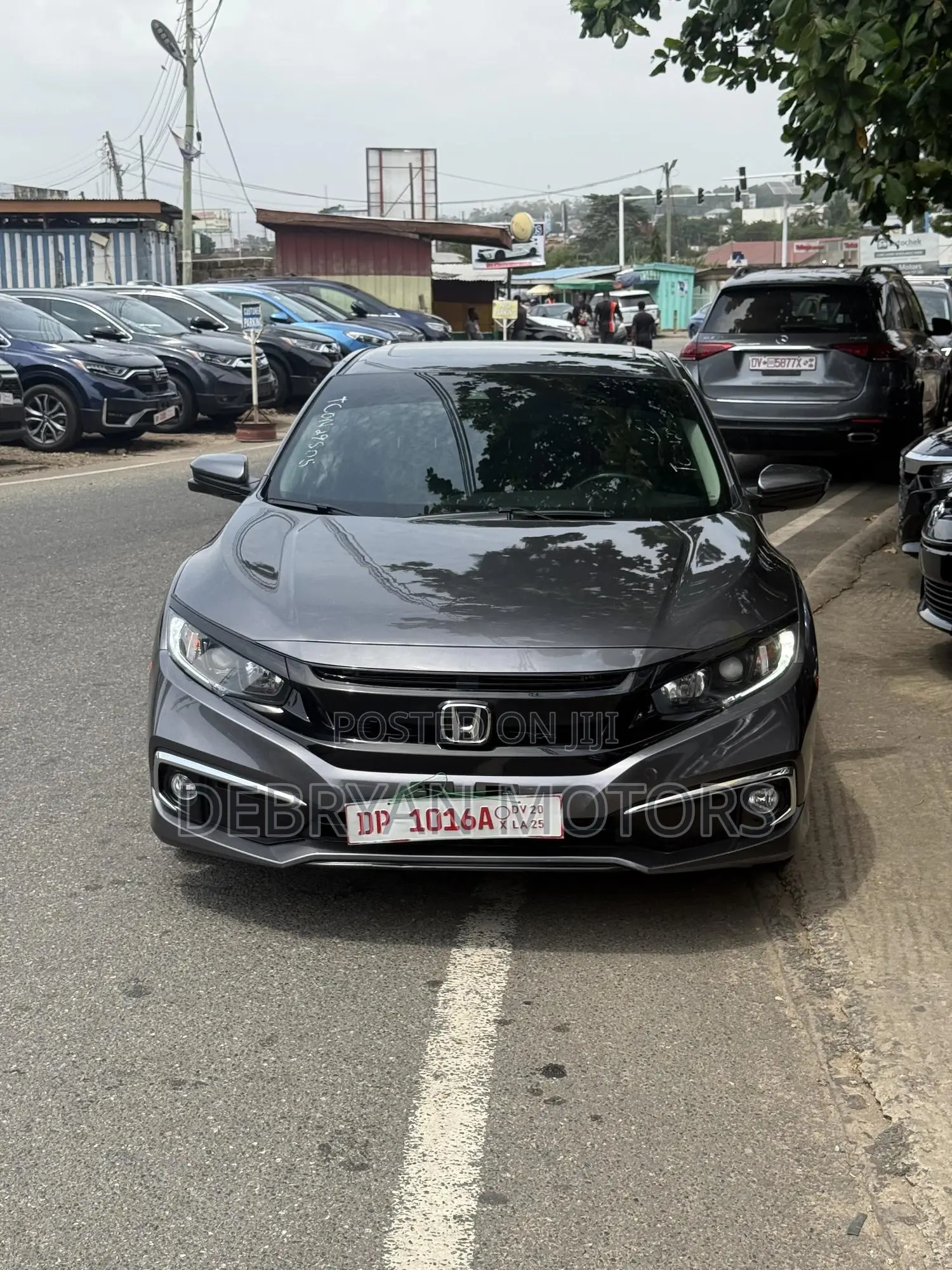 Honda Civic EX Sedan 2019 Gray