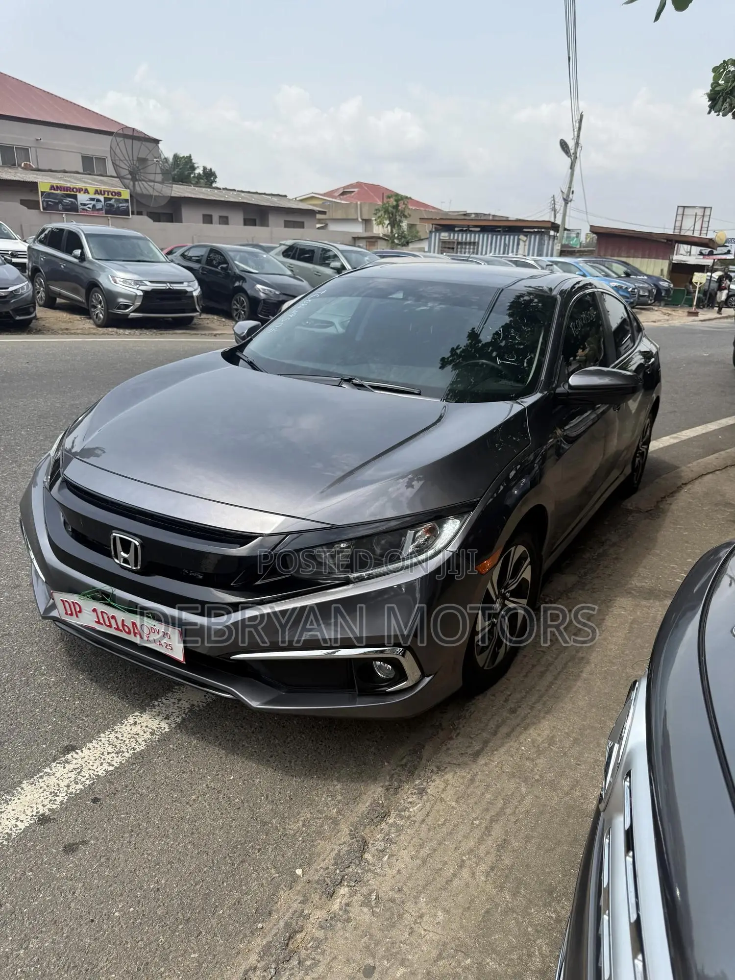 Honda Civic EX Sedan 2019 Gray