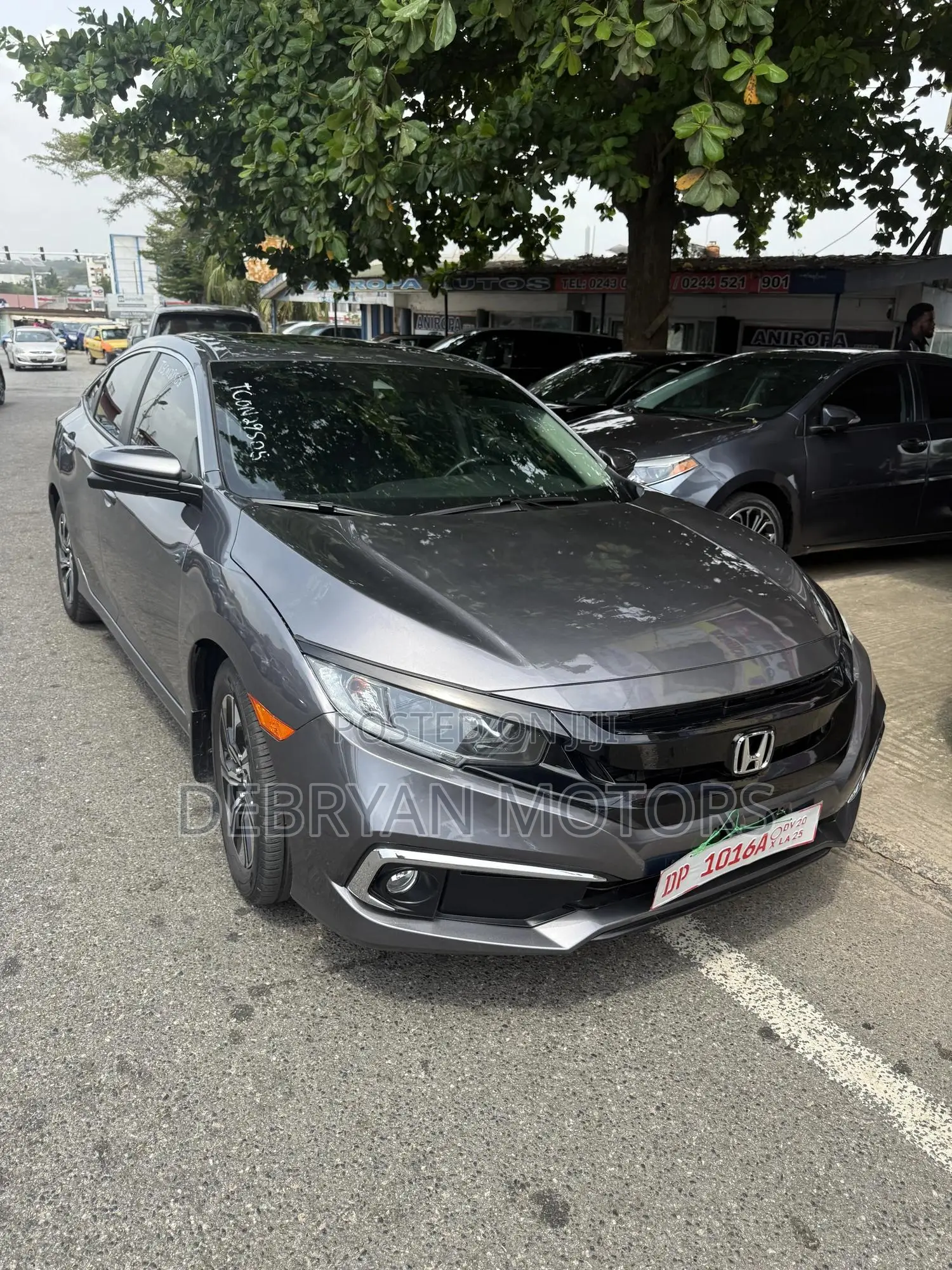 Honda Civic EX Sedan 2019 Gray