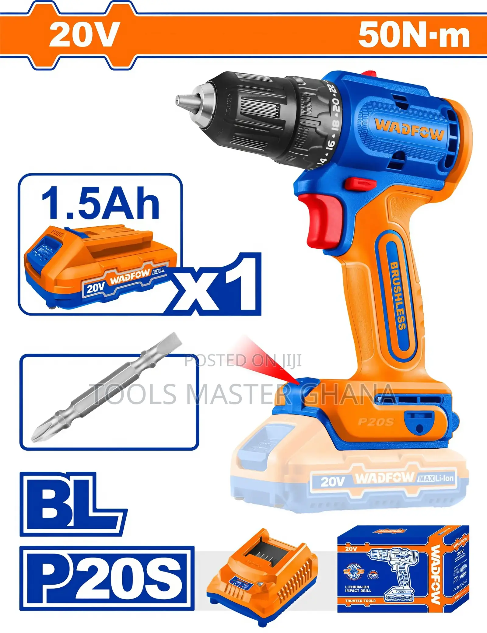 Brushless Cordless Drill # Wcdp5521