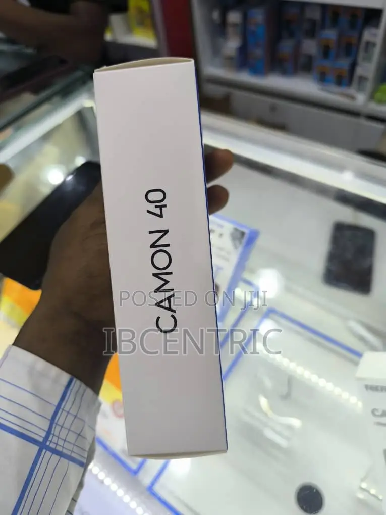 New Tecno Camon 40 128 GB Black