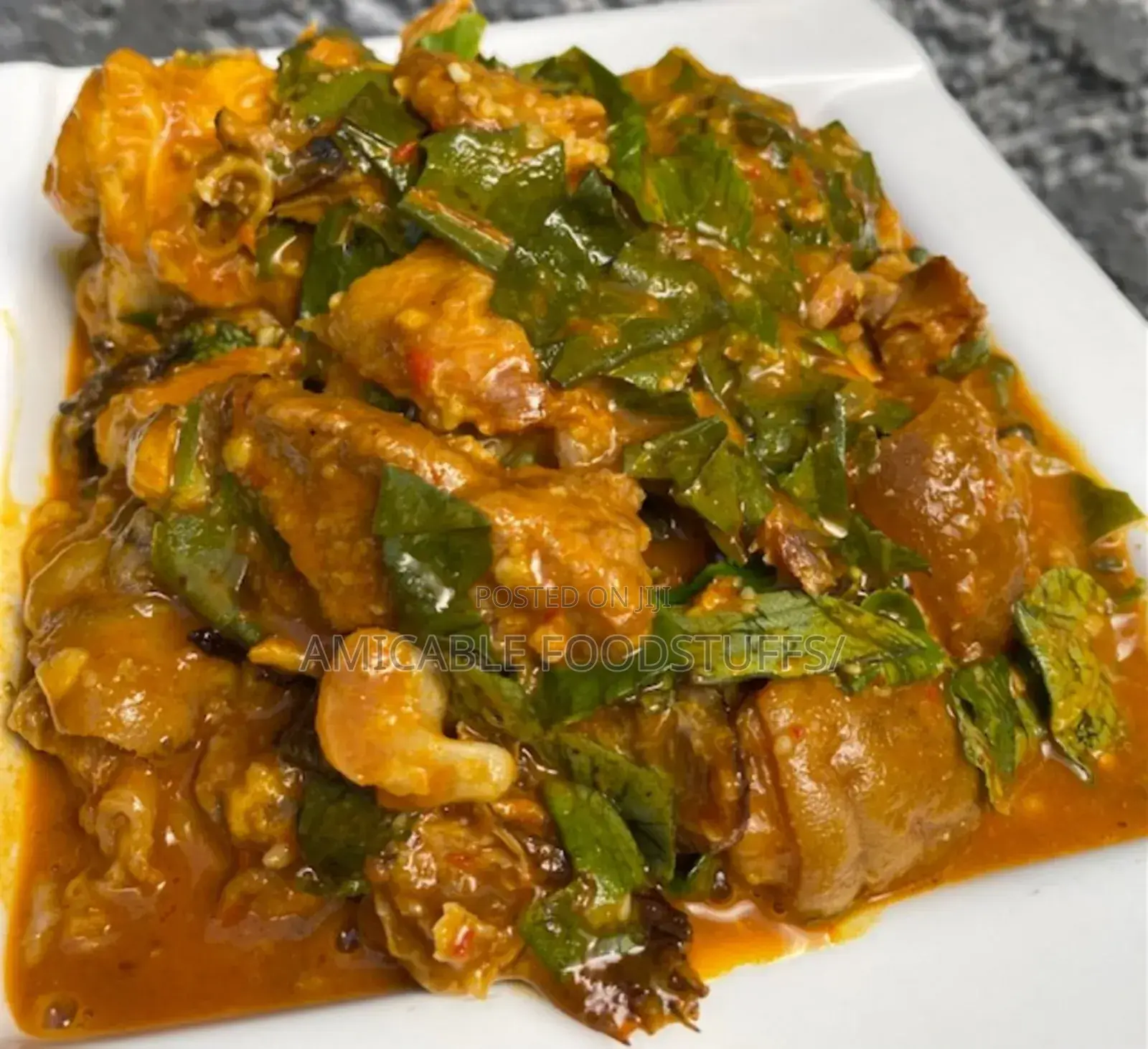 Delicious Nigerian Oha Soup