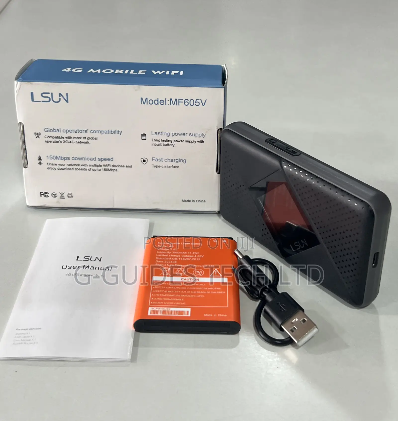Lsun 4g Mobile Wifi Mf605v, Lsun 4g/5g Universal Mifi Wi-Fi6