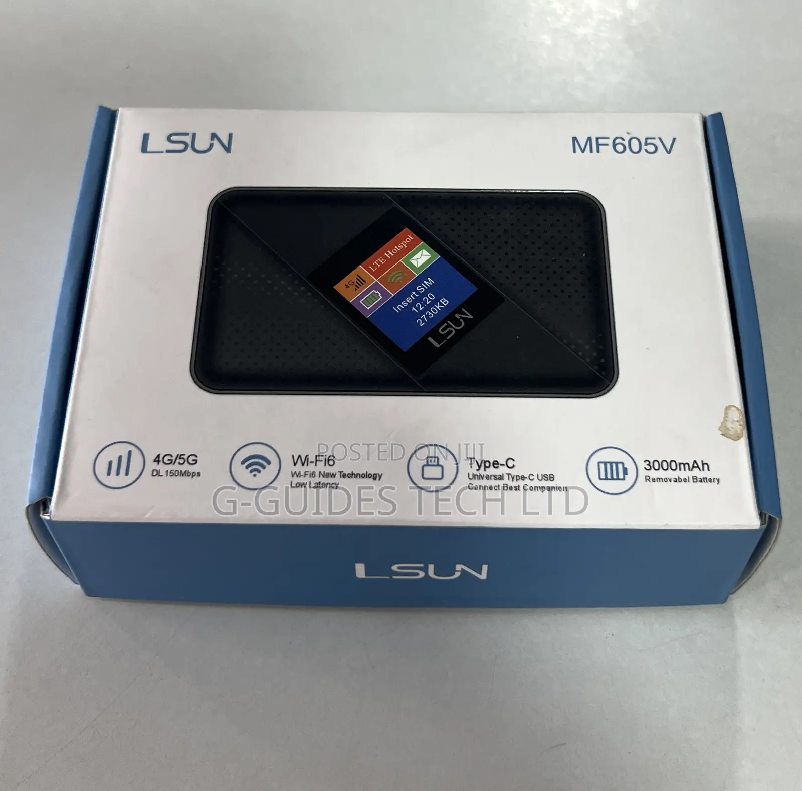 Lsun 4g Mobile Wifi Mf605v, Lsun 4g/5g Universal Mifi Wi-Fi6