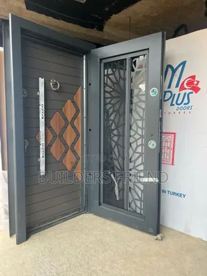 Executive Single Burglarproof Entrance Turkish Security Door