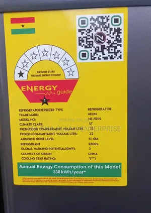 Neon 95 Liters Double Door Refrigerator