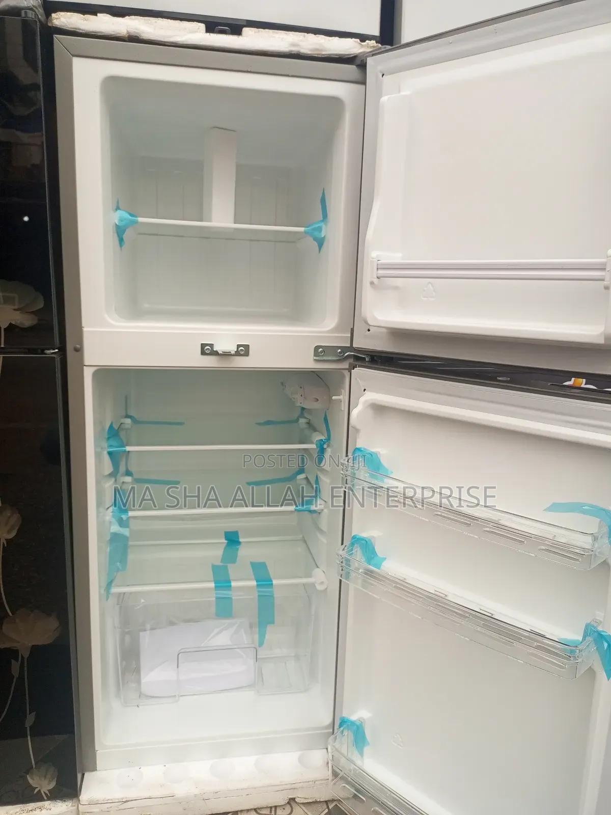 Novo 108 Liters Double Door Refrigerator