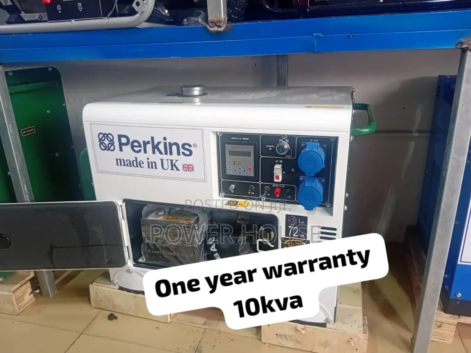 Tested 10kva Generator Perkins Diesel Silent 13000watts