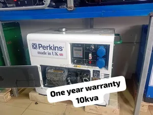 Tested 10kva Generator Perkins Diesel Silent 13000watts