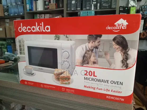 Decakila 20l Microwave Oven Kemc007w